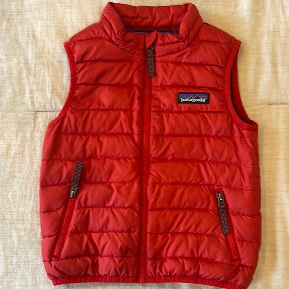 Patagonia Red Puffer Vest